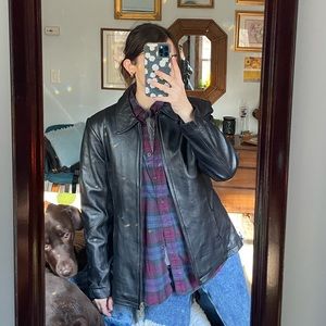 Black Genuine Leather Jacket